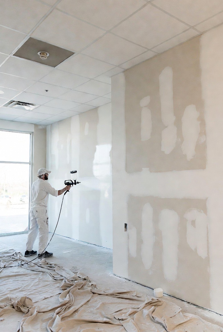 Interior painting project in Nicosia, Cyprus