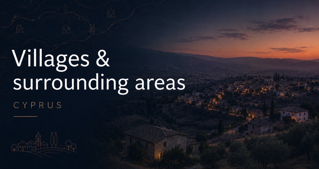 Villages & surrounding areas