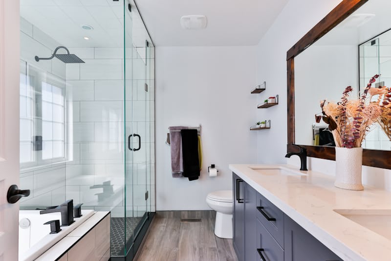 Spa Bathroom · Germasogeia — before